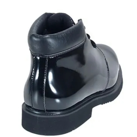 Thorogood Men's Poromeric Academy Chukka Boots Black Extra Wide Width - Picture 6 of 7